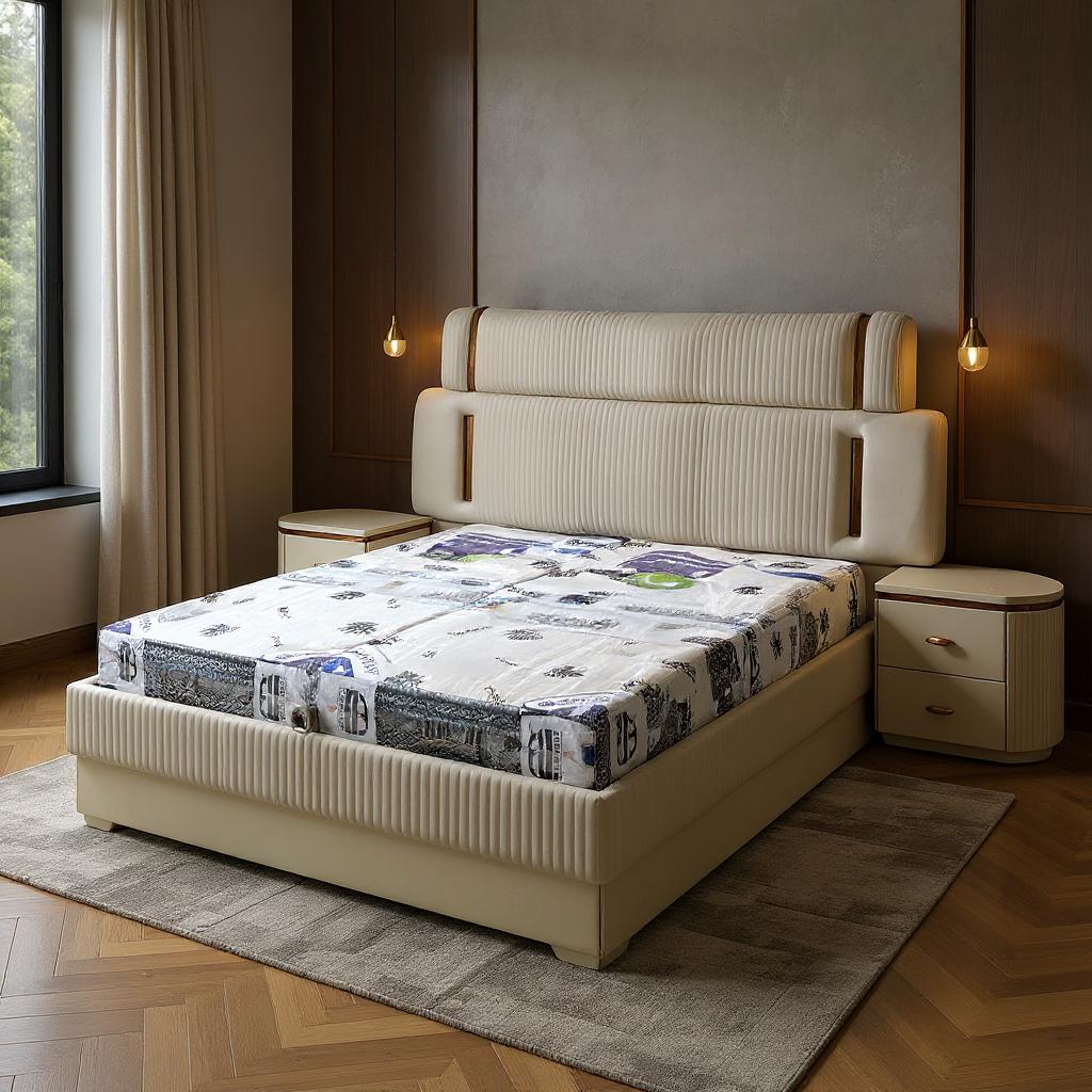 Luxury Wooden Bed